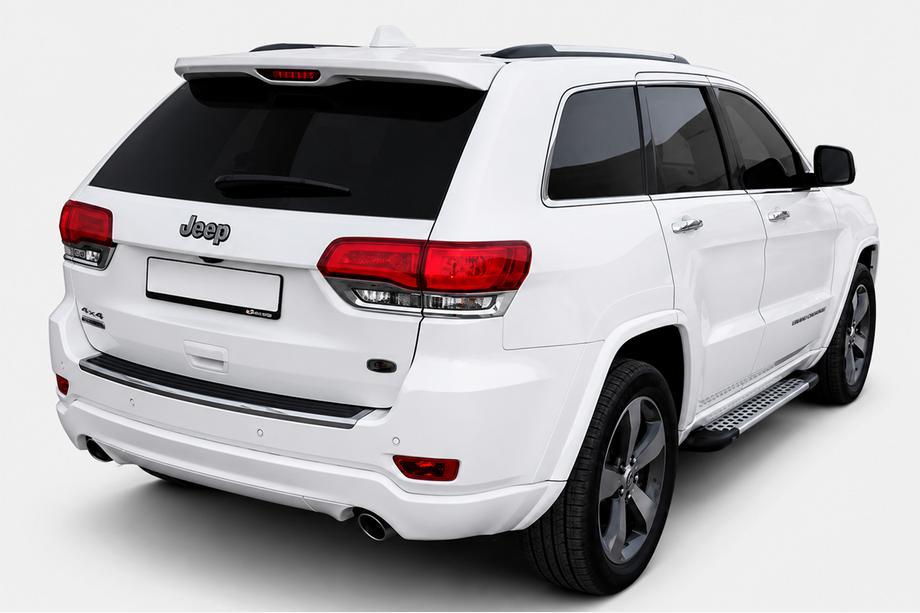 Jeep Grand Cherokee WK2 2010-2021 Trittbretter Allmond Grey (2 Stk., Aluminium) Image