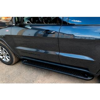 Trittbretter Allmond Black (2 Stk., Aluminium) Jeep Grand Cherokee WK2 2010-2021 Foto 2