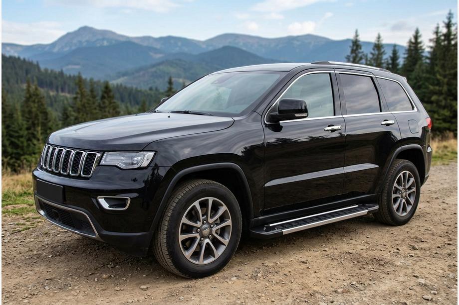 Jeep Grand Cherokee WK2 2010-2021 Seitenschweller RedLine V1 (2 Stk., Aluminium) Image