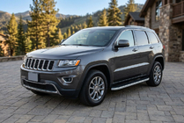 Jeep Grand Cherokee WK2 2010-2021 Seitenschweller Tayga Grey (2 Stk., Aluminium) Foto 1