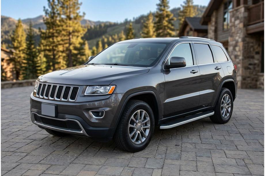 Jeep Grand Cherokee WK2 2010-2021 Seitenschweller Tayga Grey (2 Stk., Aluminium) Image