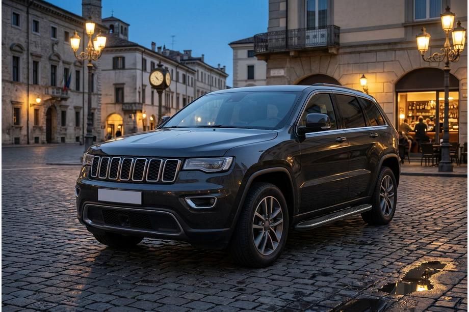 Jeep Grand Cherokee WK2 2010-2021 Seitenschweller Bosphorus Black (2 Stk., Aluminium) Image