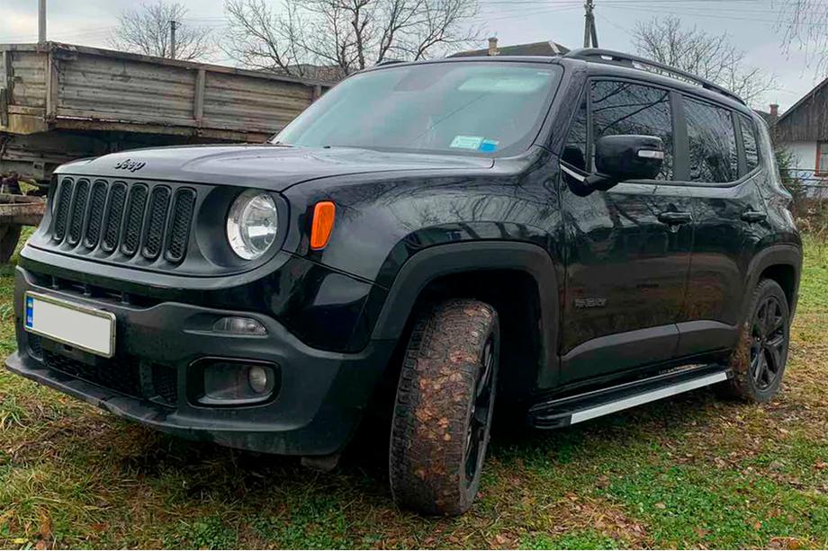 Jeep Renegade 2014- Seitenschweller Maya V1 (2 Stk., Aluminium) Image