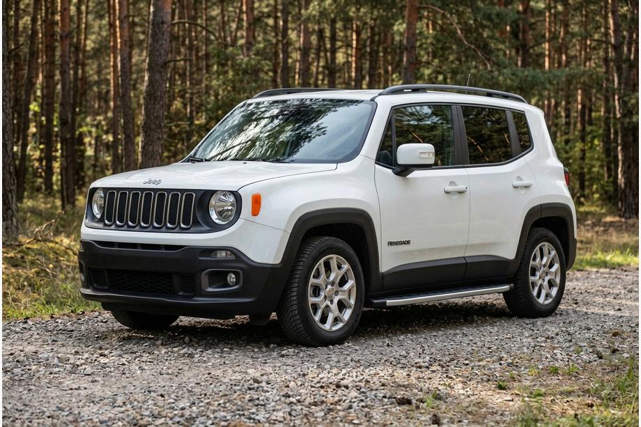 Jeep Renegade 2014- Seitenschweller Fullmond (2 Stk., Aluminium) Image