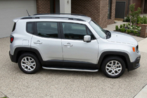 Jeep Renegade 2014- Seitenschweller Tayga Grey (2 Stk., Aluminium) Foto 1