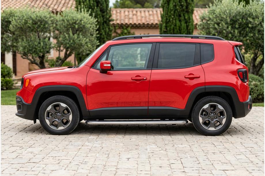 Jeep Renegade 2014- Trittbretter Maydos V1 (2 Stk., Aluminium & Edelstahl) Image