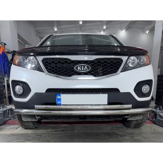 Frontschutzbügel unten Edelstahl Kia Sorento II XM 2009-2014 Foto 1