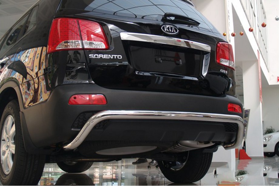 Kia Sorento II XM 2009-2014 Heckbügel AK007 (Edelstahl) Foto 2