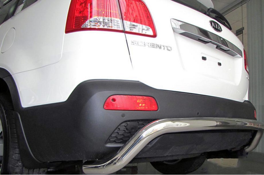 Kia Sorento II XM 2009-2014 Heckbügel AK007 (Edelstahl) Foto 1