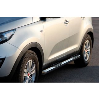 Seitliche Rohre (2 Stk., Edelstahl) Kia Sportage 2010-2015 Foto 1
