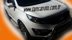 Kia Sportage 2010-2015 Trittbretter Allmond Grey (2 Stk., Alu) Foto 9