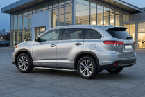 Toyota Highlander 2013-2019 Seitenschweller Tayga Grey (2 Stk., Aluminium) Foto 1