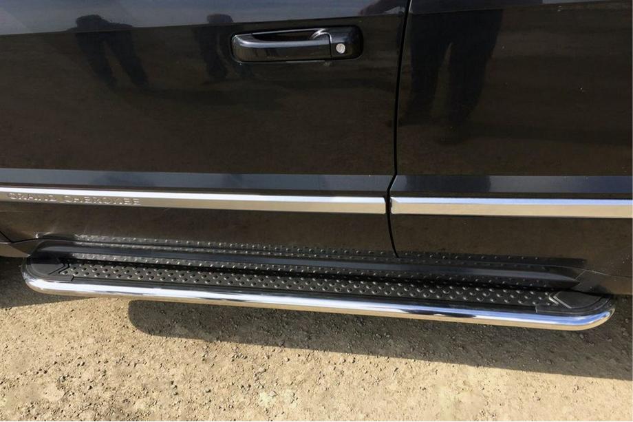 Mercedes GLK class X204 2008-2015 Trittbretter Maydos V2 (2 Stk., Edelstahl) Image