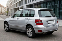 Mercedes GLK class X204 2008-2015 Trittbretter Allmond Black (2 Stk., Aluminium) Foto 1