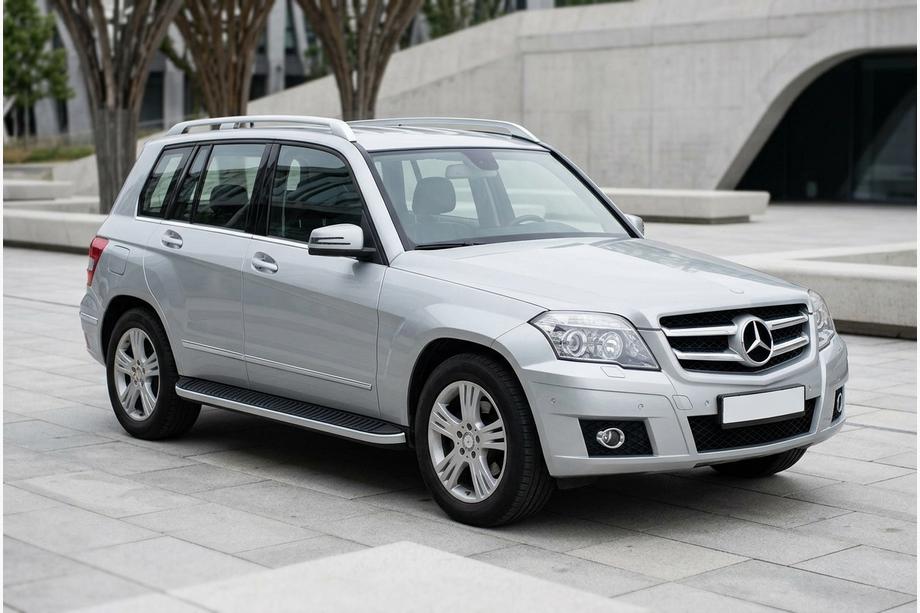 Mercedes GLK class X204 2008-2015 Seitenschweller Tayga Grey (2 Stk., Aluminium) Image