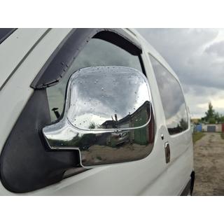 Spiegelabdeckungen (2 Stk, Kunststoff) Peugeot Partner 1996-2008 Foto 2