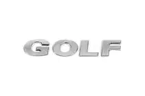 Volkswagen Golf 6 2008-2014 Schriftzug Golf (wie Original) Foto 1