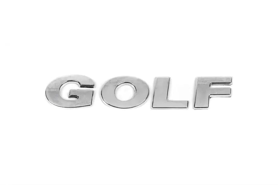 Volkswagen Golf 6 2008-2014 Schriftzug Golf (wie Original) Image