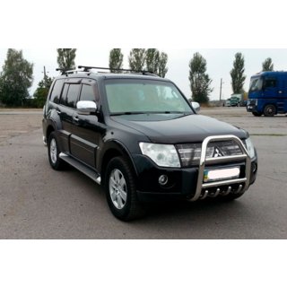Frontbügel QT011 (Edelstahl) Mitsubishi Pajero Wagon IV 2006-2021 Foto 2