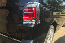 Volkswagen T6 2015-2024 Rückleuchten Abdeckungen Chrom (2 Stk., ABS) Foto 1