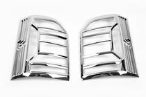 Volkswagen T6 2015-2024 Rückleuchten Abdeckungen Chrom (2 Stk., ABS) Foto 3