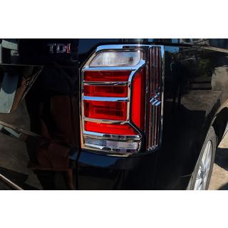 Rückleuchten Abdeckungen Chrom (2 Stk., ABS) Volkswagen T6 2015-2024 Foto 2