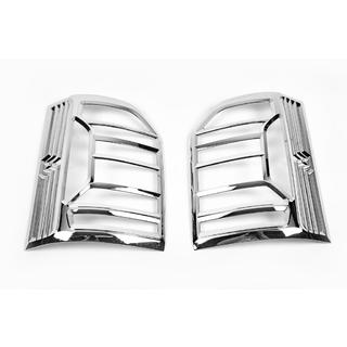 Rückleuchten Abdeckungen Chrom (2 Stk., ABS) Volkswagen T6 2015-2024 Foto 3