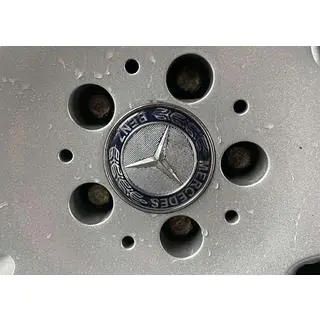 Felgendeckel 71/75 mm ohne Ring (4 Stk, blau V2) Foto 1