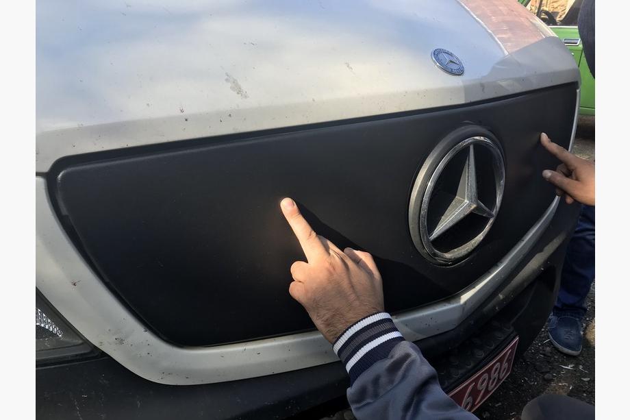 Mercedes Sprinter W906 2006–2018 Winterabdeckung für Kühlergrill V1 (2013↗) Foto 8