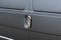 Volkswagen T4 Transporter 1990-2003 Chrom Abdeckung für hinteren Türgriff (Edelstahl) Foto 1