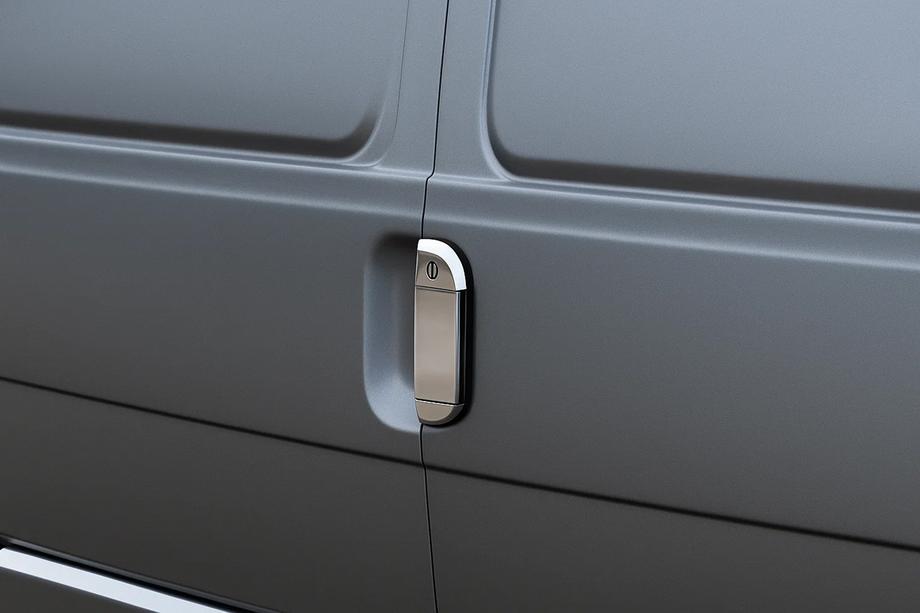 Volkswagen T4 Transporter 1990-2003 Chrom Abdeckung für hinteren Türgriff (Edelstahl) Image
