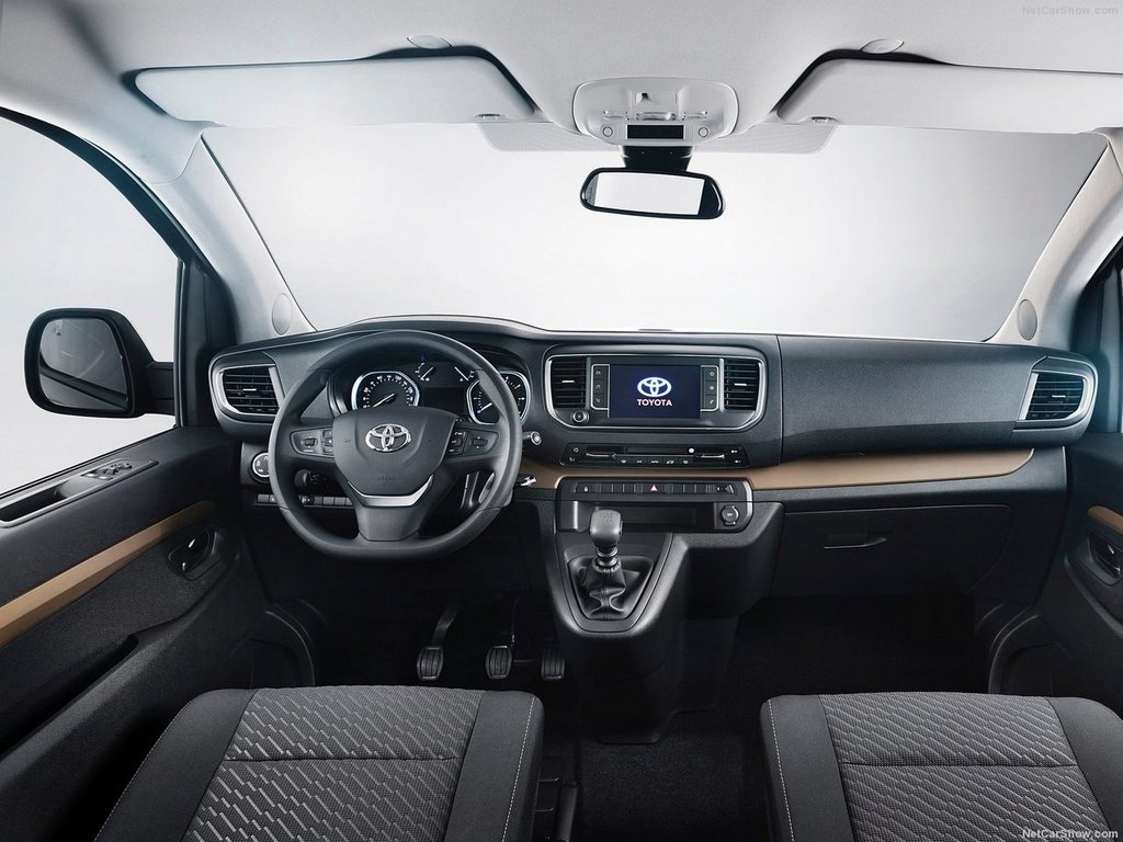 Übersicht Kleinbus Toyota Hiace