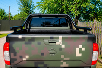 Ford Ranger 2011–2022 Überrollbügel für Karosserie (schwarz) Foto 5