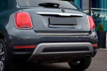 Fiat 500X 2014-2024 Kofferraumleiste Edelstahl Foto 3