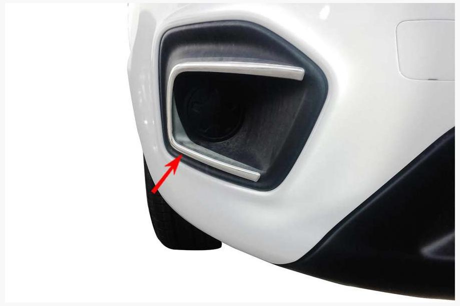 Fiat Fiorino/Qubo 2008-2024 Abdeckungen für Nebelscheinwerfer 2016↗ (2 Stk., Edelstahl) Image