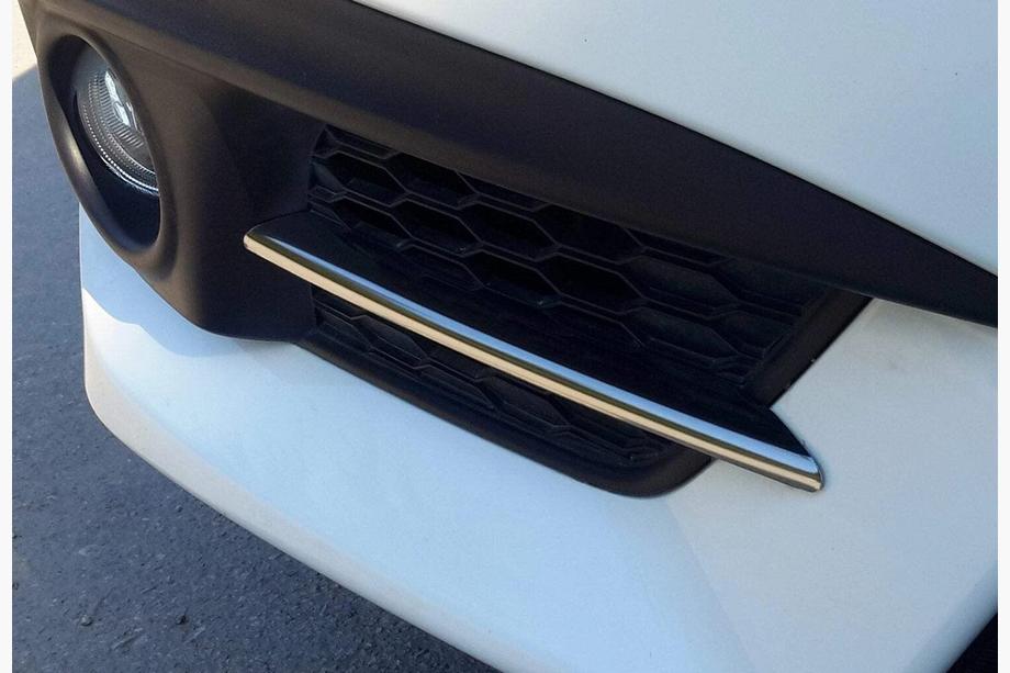 Honda Civic Sedan X 2016-2021 Abdeckungen für Nebelscheinwerfer OmsaLine (2 Stk., Edelstahl) Image