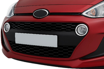 Hyundai I-10 2017-2020 Zierleisten für Begrenzungsleuchten (2 Stk., Edelstahl) Foto 3