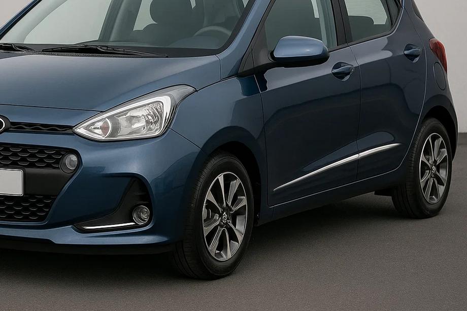 Hyundai I-10 2017-2020 Türleisten Chrom (4 Stk, Edelstahl) Image