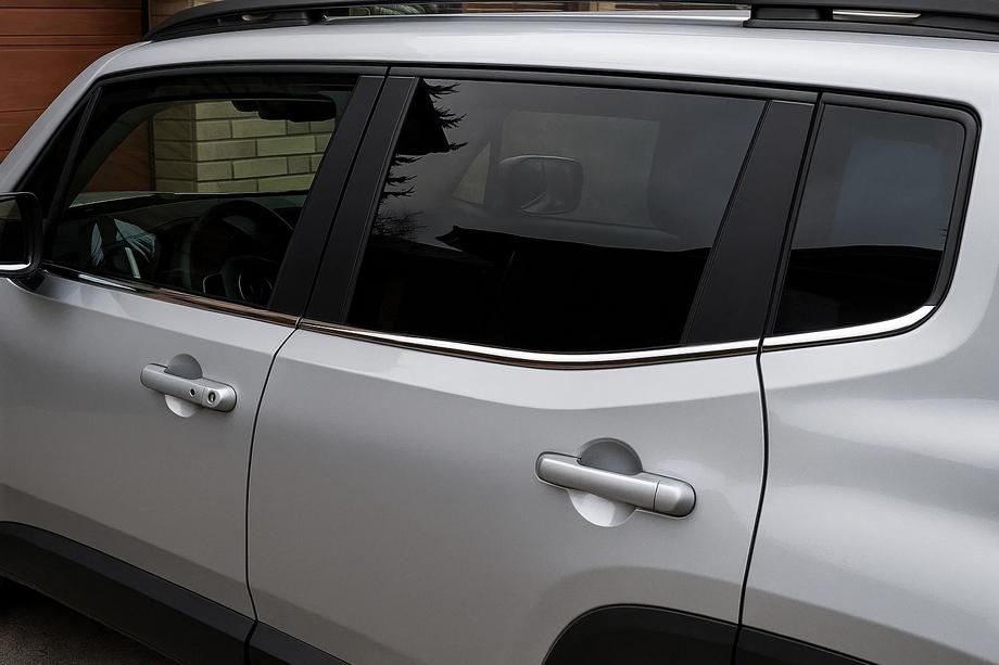 Jeep Renegade 2014- Fensterleisten Edelstahl (6 Stk) Image