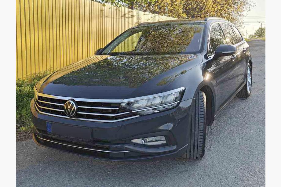Volkswagen Passat B8 2015-2023 Scheinwerferabdeckung und Zierleiste (3 Stk, Edelstahl) Foto 11