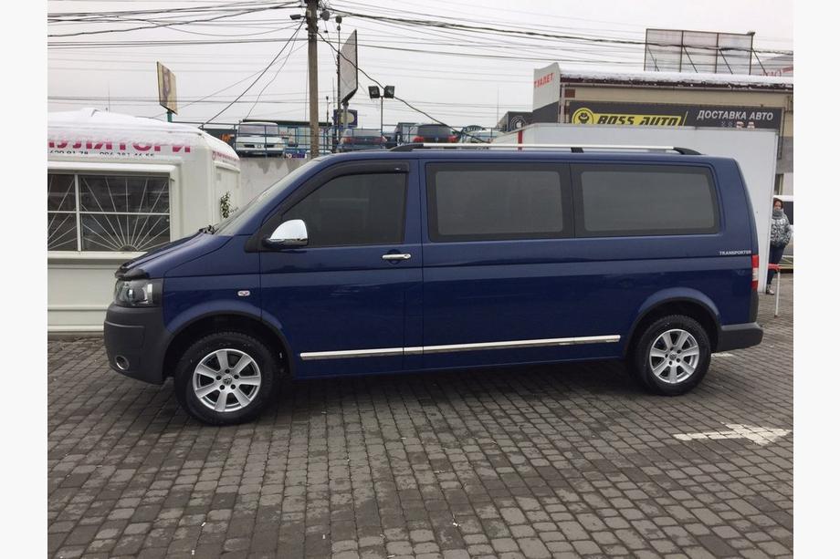 Volkswagen T6 2015-2024 Türleisten Edelstahl Chrom 1 Tür, Kurz, OmsaLine - Italienischer Edelstahl Foto 4
