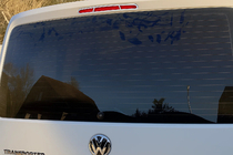 Volkswagen T6 2015-2024 Abdeckung für oberen Reflektor (2 Stk., Edelstahl) Foto 1