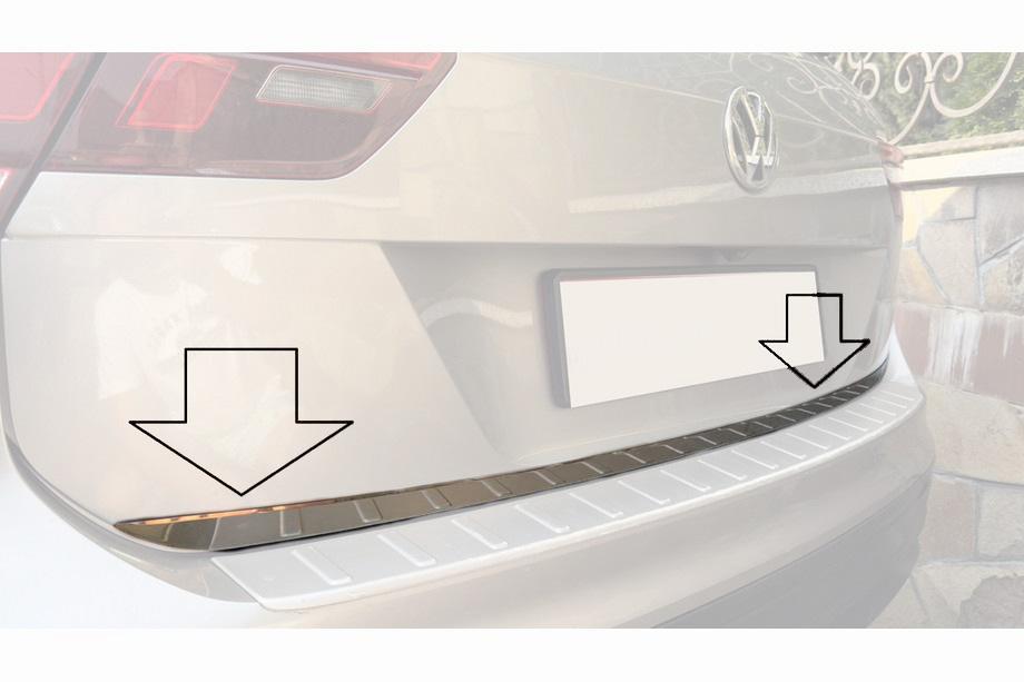 Volkswagen Tiguan 2016-2023 Kofferraumleiste Edelstahl Image