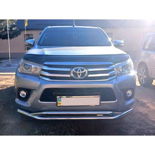 Frontbügel Doppel Vegas (2015-2020, Edelstahl) Toyota Hilux 2015- Foto 3