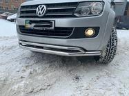 Volkswagen Amarok 2010-2022 Frontbügel Doppel Vegas 2010-2016 Edelstahl Foto 5