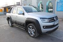 Volkswagen Amarok 2010-2022 Frontbügel Doppel Vegas 76/42 2010-2016 (schwarz) Foto 2