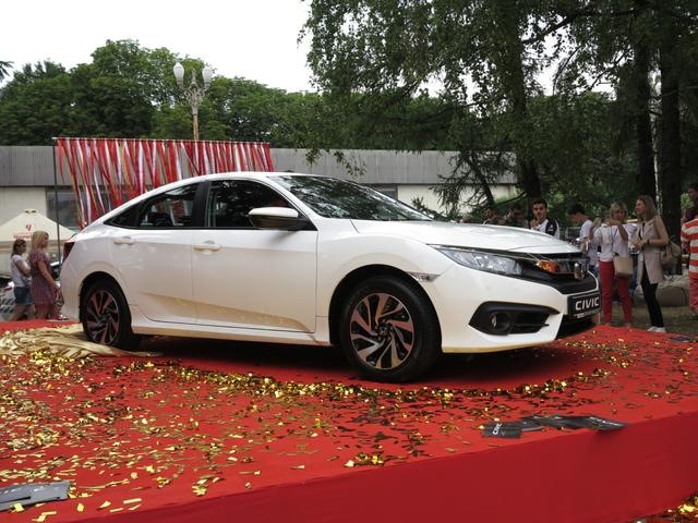 In der Ukraine präsentiert die neue Generation des Honda Civic