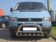 Volkswagen T4 Transporter 1990-2003 Frontbügel WT003 60mm Edelstahl 50mm, mit Schriftzug Foto 8
