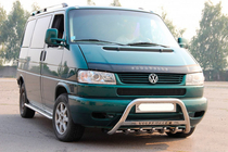Volkswagen T4 Transporter 1990-2003 Frontbügel WT003 60mm Edelstahl 50mm, mit Schriftzug Foto 6