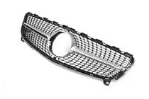 Mercedes A-сlass W176 2012-2018 Frontgrill Diamond Silber (2015-2018) Foto 3